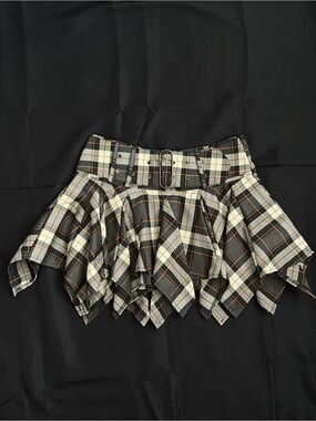 grunge plaid miniskirt from dollskill/current mood